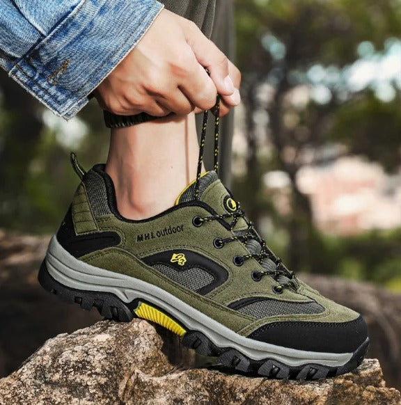 Zapatilla De Montaña Jx Antideslizante Verde 43 Masculino