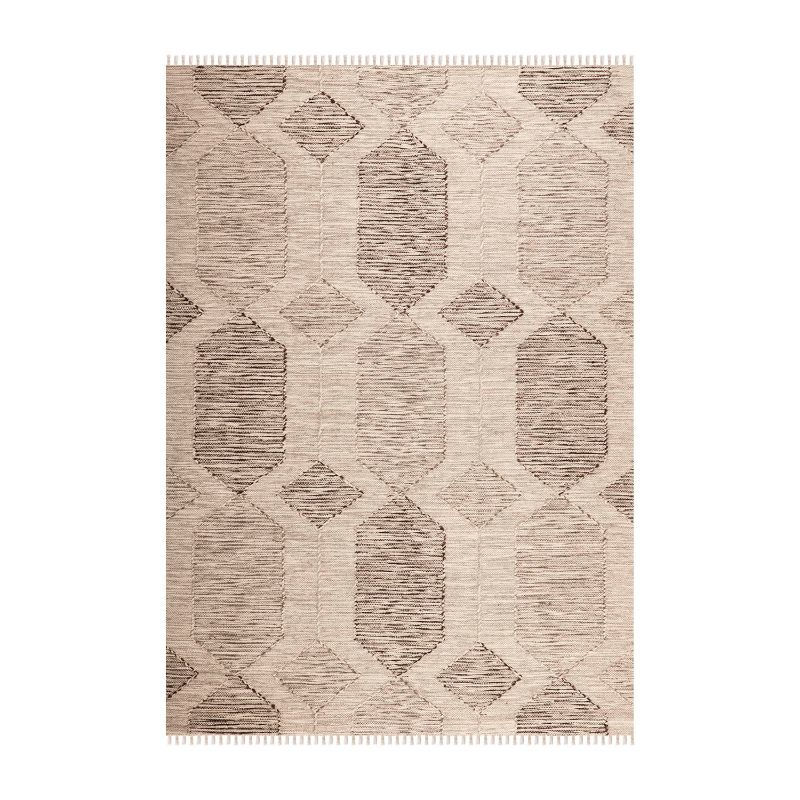 Alfombra handwoven natural 230X330 26191 grey dib
