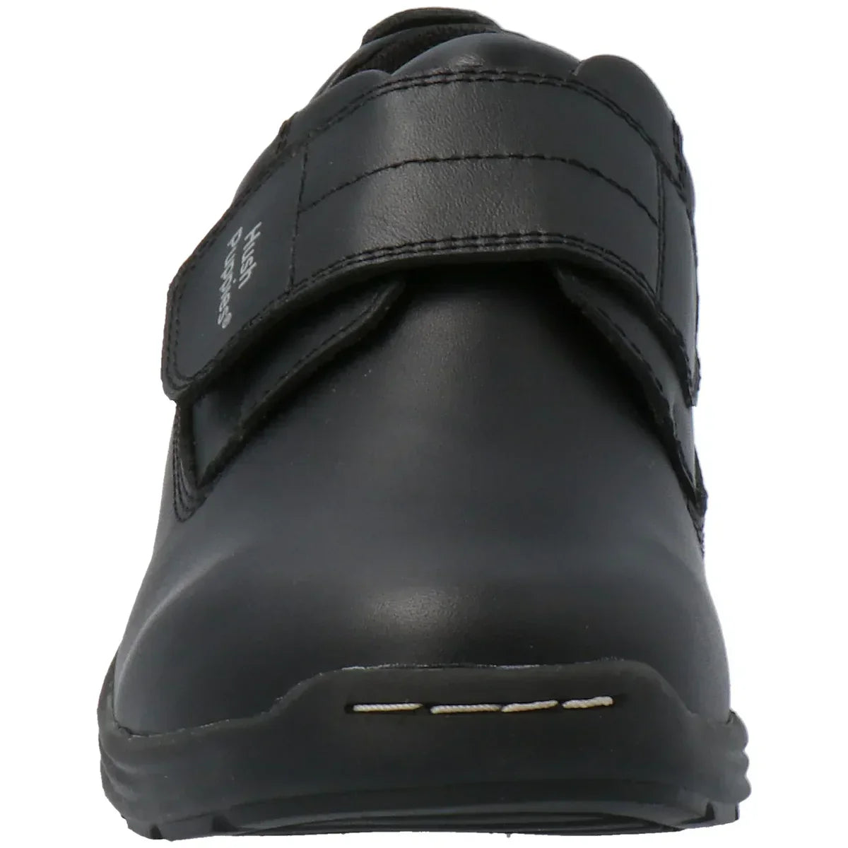 Zapato Escolar Hush Puppies  Jungla Velcro Negro 30
