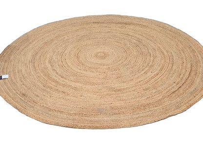 Alfombra Redonda Yute Tribus Del Mundo FPanaji 240 Cafe