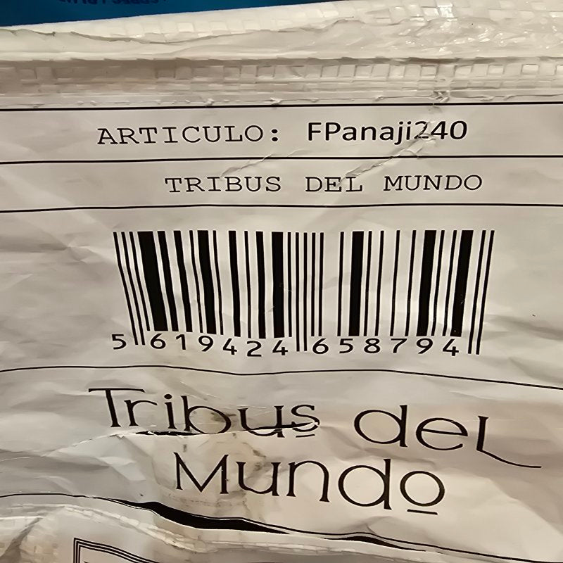 Alfombra Redonda Yute Tribus Del Mundo FPanaji 240 Cafe