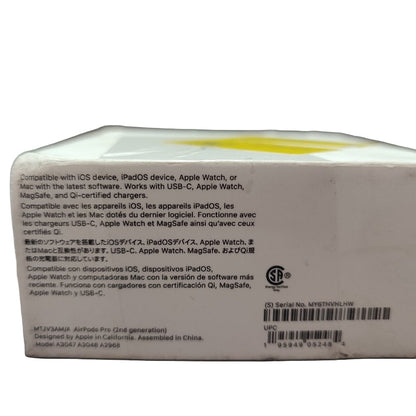 Audífonos Apple Airpods Pro (2nd Generation) Blanco