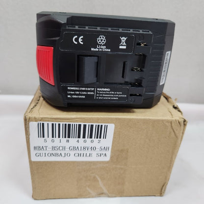 Batería Alternativa Bosch Alternativa Gba18v40 5 Ah