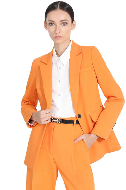 Traje Formal  Blazer  Pantalón Esprit Naranjo 40 2 Pieza Femenino
