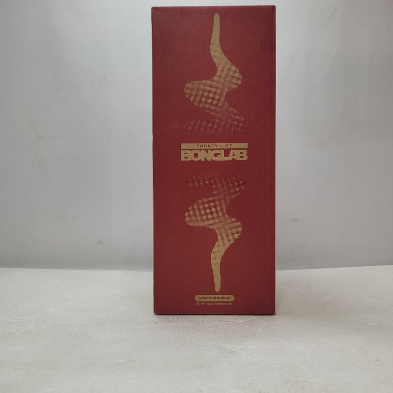 Bong Bonglab Classy Black Verde 30 Cm