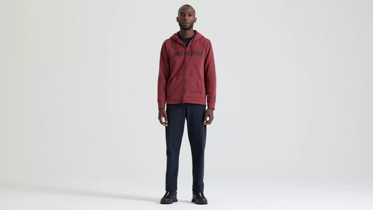 Zip-Up Hoddie Specialized Legacy Wordmark Marron talla M