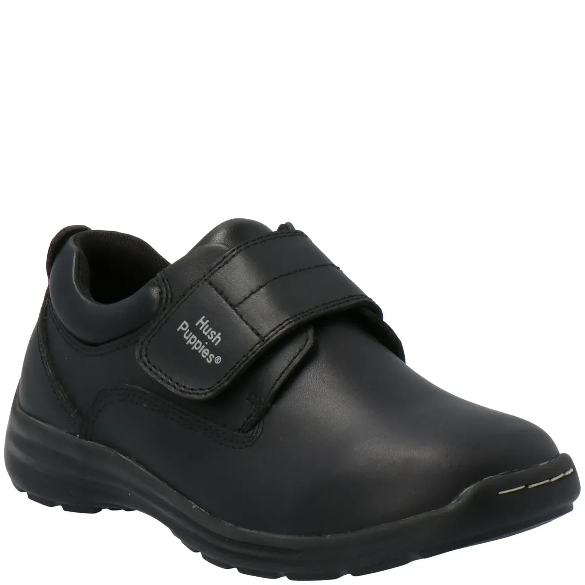 Zapato Colegio Hush Puppies New Jungle Velcro Negro 32