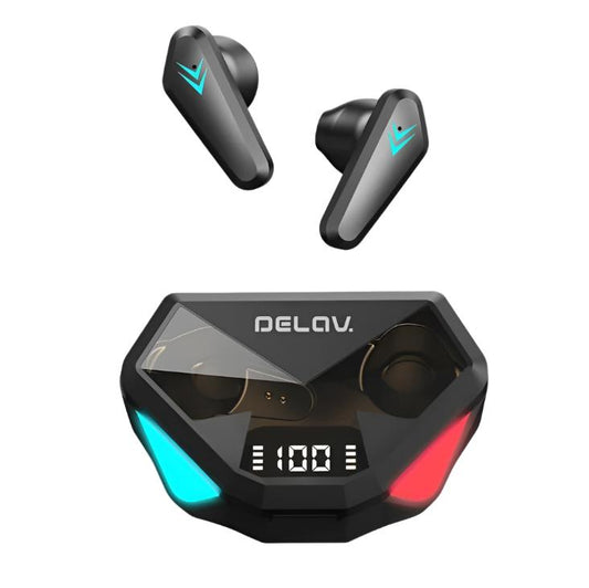 Audífonos Bluetooth High Gaming Level Delavtech Pods Pro Z9+ Negro
