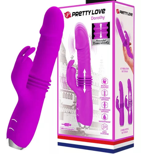 Vibrador Pretty Love Dorothy Silicona Recargable Morado