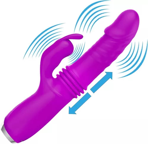 Vibrador Pretty Love Dorothy Silicona Recargable Morado