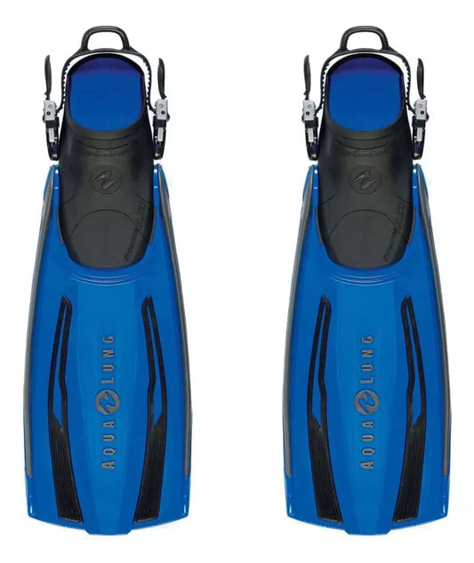 Aleta Stratos Ajustable Aqua Lung Azul S
