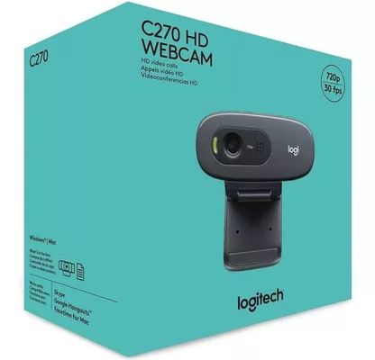 WEBCAM HD LOGITECH C270 NEGRO