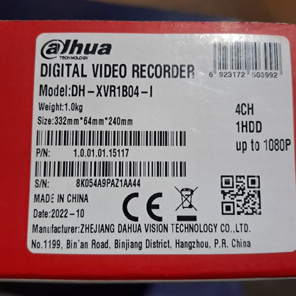 Video Grabador Dahua Dh-Xvr1b04