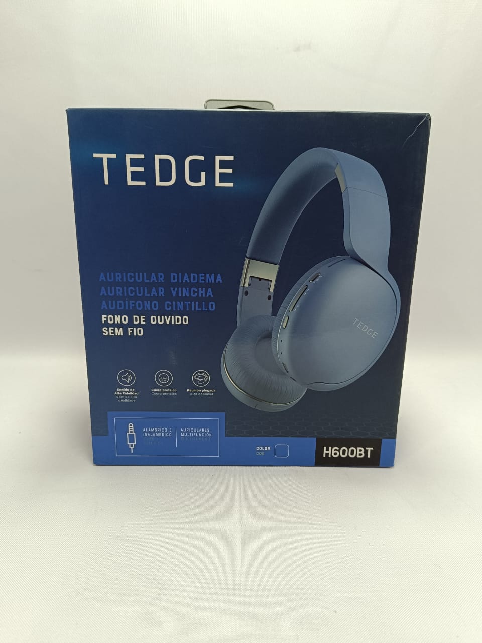 Audifonos   Cintillo Tedge H600Bt Azul