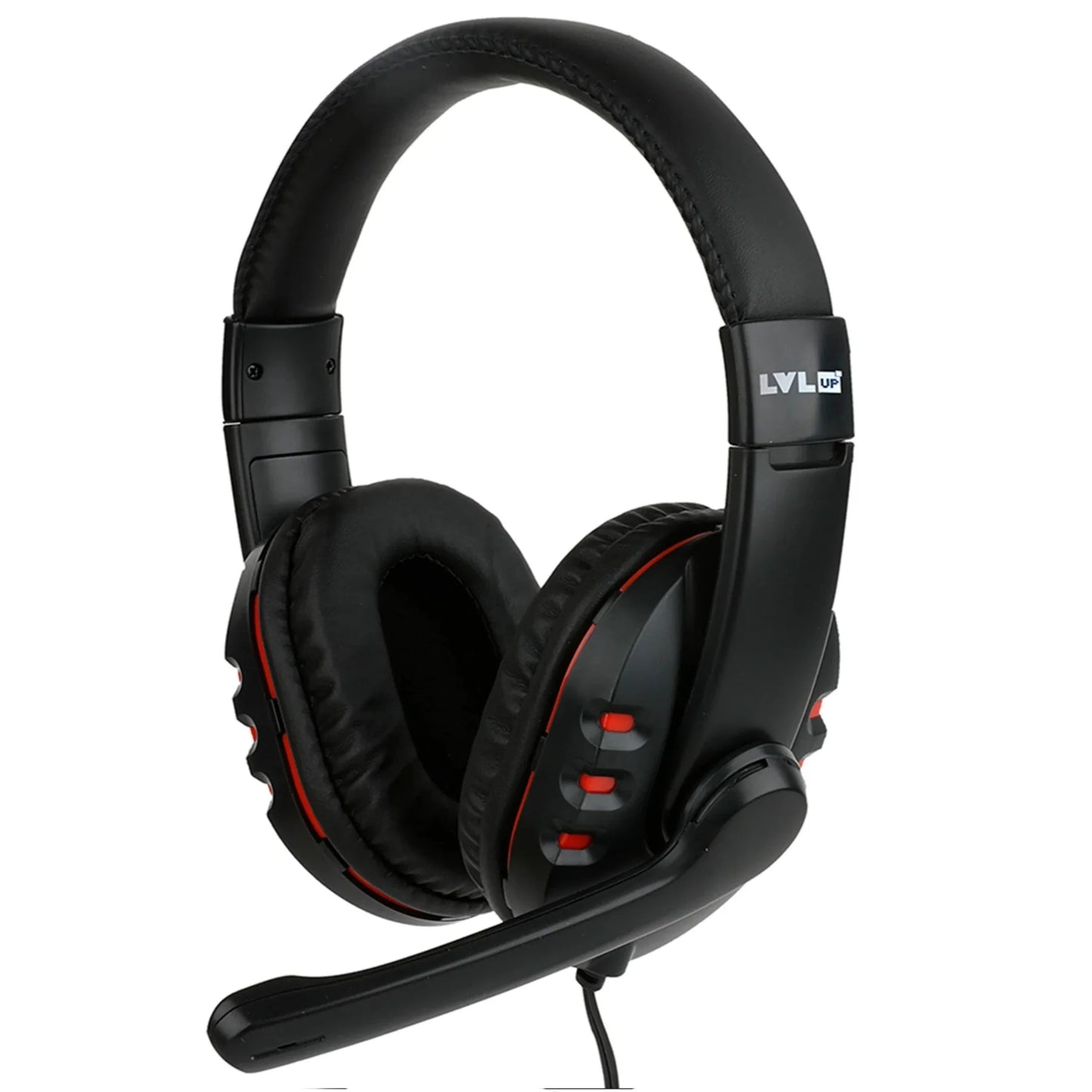 Audífonos Pro Gaming Headset Lvlup Ps4  Xbox One Negro