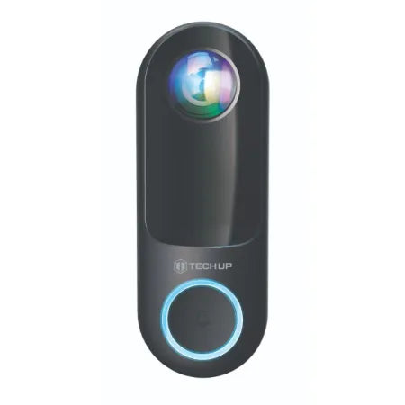 Camara De Seguridad Tech Up Smart Doorbell Camera With Chime